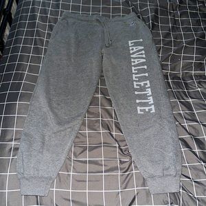 Preppy Grey “Lavalette” Beach Sweatpants